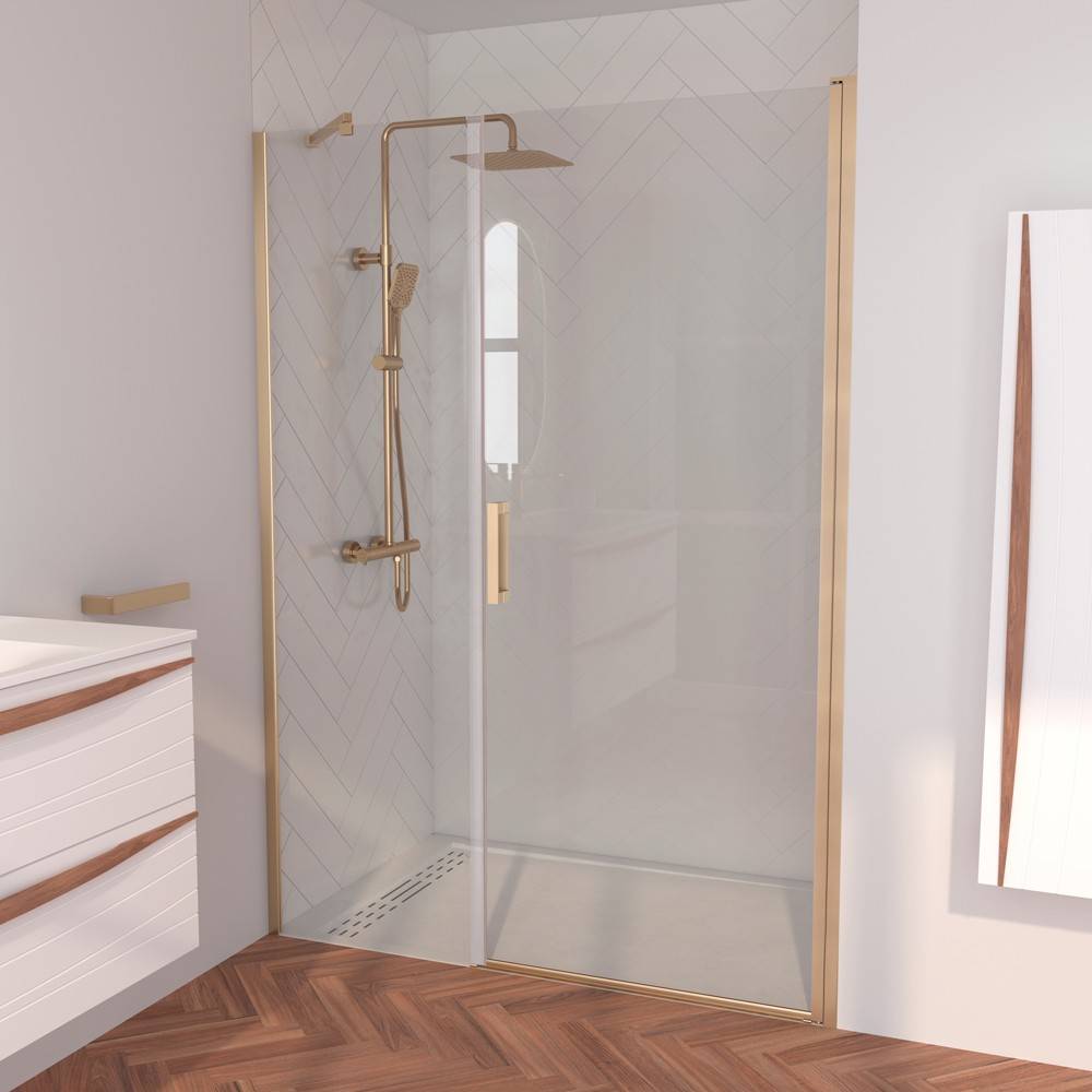 Paroi de douche Kermi WALK-IN XS droite Fixation murale