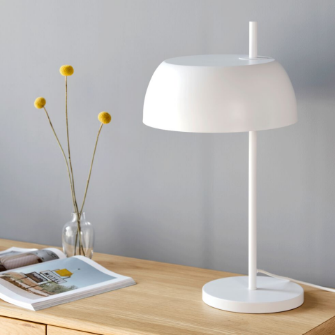 Lampe  poser Lolly blanche 