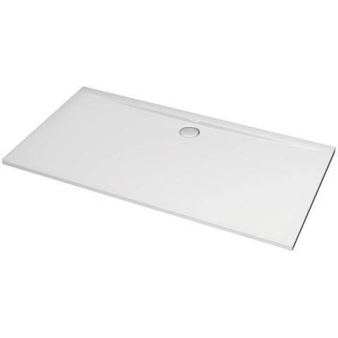 Receveur à poser ou à encastrer Ultraflat 160 x 80 cm Acrylique blanc