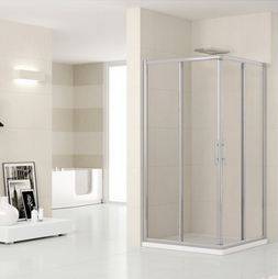 Porte de douche d'angle 99 extensible de 99-102cm NOVELLINI 