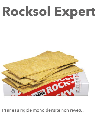 Isolant panneau RockSol 30mm