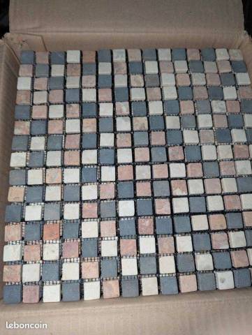 Mosaique stone 1,7 x 1,7 Multicolor