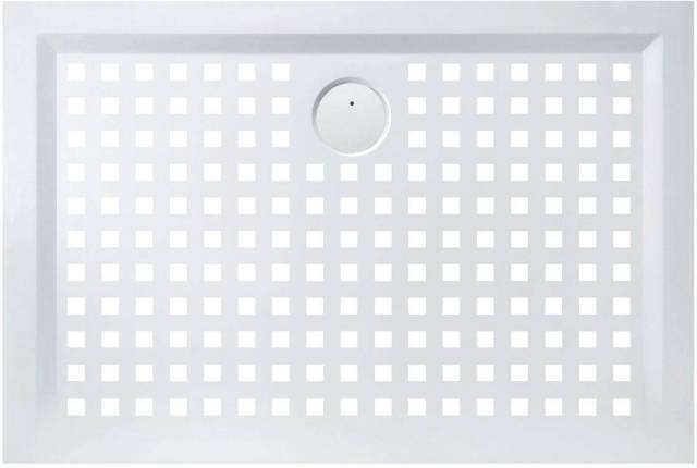 Receveur rectangulaire SPACE  180 x 100 Blanc
