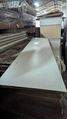 Planche stratifi blanc 200x40x1,5