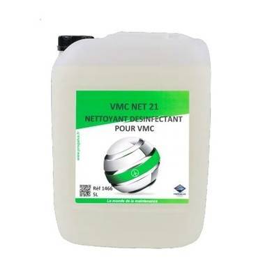 Nettoyant dsinfectant pour VMC et climatisation VMC NET 21