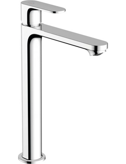 Mitigeur lavabo REBRIS S 240 CoolStart pour vasque  poser avec tirette et vidage Chrom : Rf : 72580000