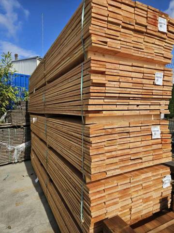 Planche douglas naturel rabot 22x145 mm