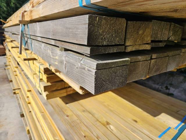 Bastaing brut 75x150 mm
