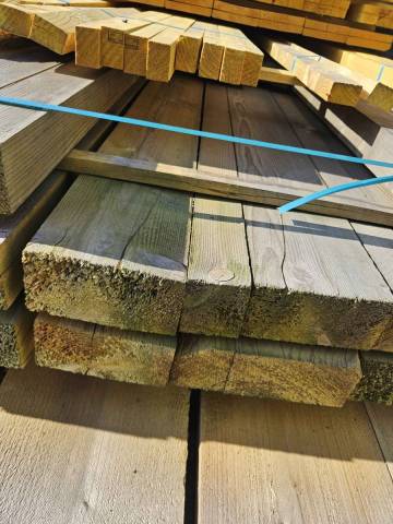 Bastaing brut 57x105 mm