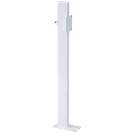 Poteau de fixation hors fixation murale pour barre relevable Rf.01802