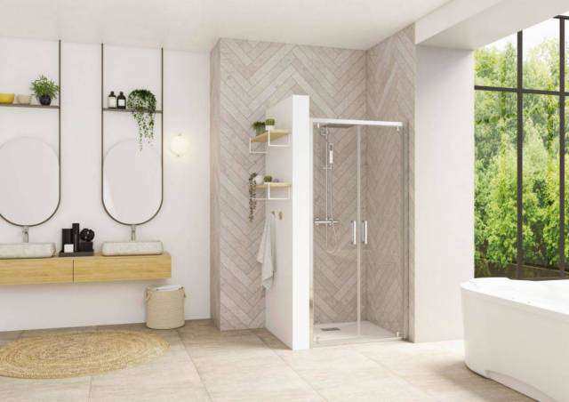 Paroi Smart Design 2P sans seuil