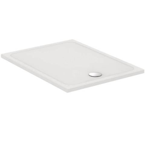Receveur de douche rectangulaire en grs fin 120 x 90 cm Okyris blanc