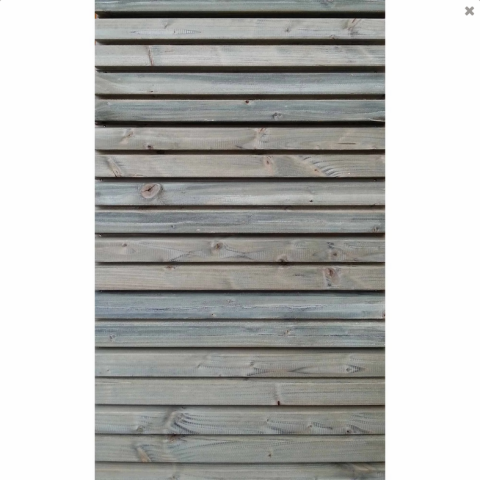 Bardage Douglas VIBRATO standard impr�gn� gris Classe 3