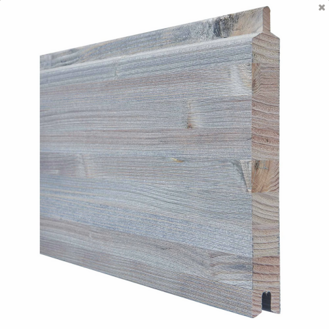 bardage Bois Largo Douglas, impr�gnation color�e gris�e