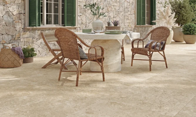 Carrelage OLIMPIA travertin beige 120x60 - R12