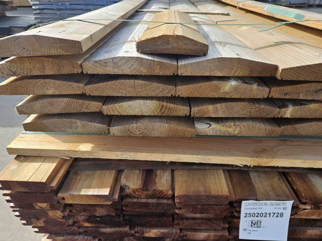 Couverture pour �cran en pin impr�gn�e marron classe 4