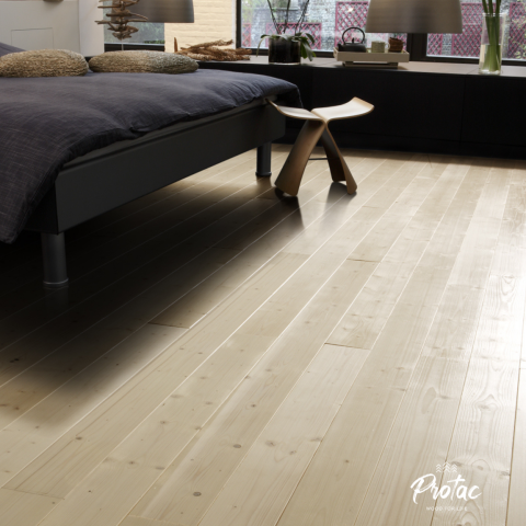 Plancher/parquet jointif sapin du nord 20 mm