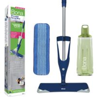 Bona - Balai Spray - Nettoyant Pour Sols Durs - 2 Pads en Microfibre