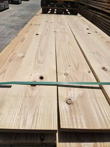 Planche douglas naturel rabot� 24 mm 