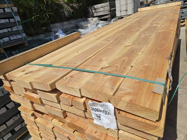 Madrier rabot� douglas naturel