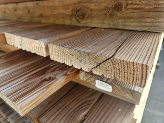 Lot de lame terrasse douglas naturel 